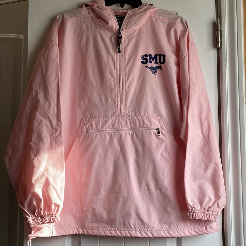 FINAL SALE! Price Firm! SMU baby pink Rain Jacket